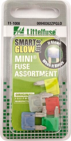 Littelfuse 00940362Zpglo Smart Glow Mini Blade Style بأحجام متنوعة - 5 قطعة in Saudi Arabia