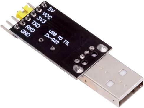 Xiwai USB2.0 USB-C Type-C Male to TTL Converter UART STC MODULE المبرمج التسلسلي CH340G CH340 3.3V 5V محول استبدال PL-2303 متوافق مع Windows 7،8 in Kuwait
