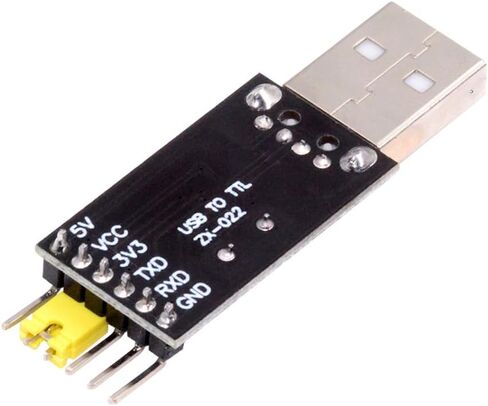 Xiwai USB2.0 USB-C Type-C Male to TTL Converter UART STC MODULE المبرمج التسلسلي CH340G CH340 3.3V 5V محول استبدال PL-2303 متوافق مع Windows 7،8 in Kuwait