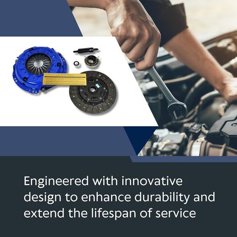 EFT Stage 2 Clutch Kit for 1989-1995 Toyota 4Runner SUV & Pickup Truck 2.4L 22R 22RE - OEM Replacement for Smooth Engagement - Durable & Reliable Performance - Offers 12 Month Brand Warranty in Saudi Arabia