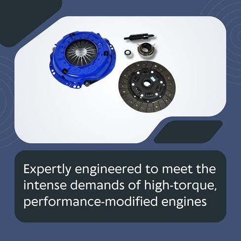 EFT Stage 2 Clutch Kit for 1989-1995 Toyota 4Runner SUV & Pickup Truck 2.4L 22R 22RE - OEM Replacement for Smooth Engagement - Durable & Reliable Performance - Offers 12 Month Brand Warranty in Saudi Arabia