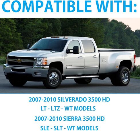 Set of 4600 Series Front & Rear Monotube Shocks fits 2007 2010 Silverado Sierra 3500 HD - Improves Ride Quality, Handling & Comfort - TrendsAuto Decal in Saudi Arabia