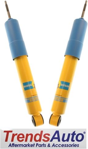 Set of 4600 Series Front & Rear Monotube Shocks fits 2007 2010 Silverado Sierra 3500 HD - Improves Ride Quality, Handling & Comfort - TrendsAuto Decal in Saudi Arabia