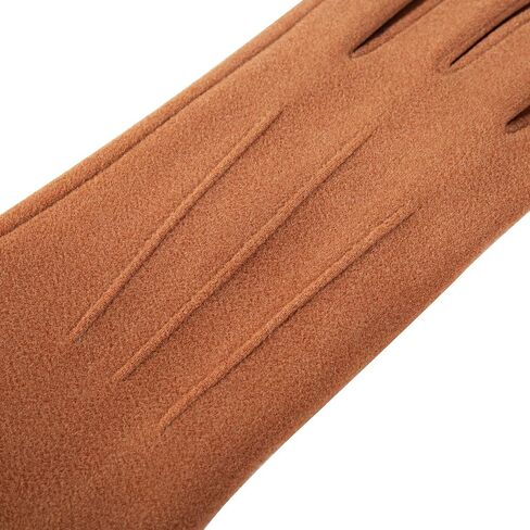 قفازات كشمير شتوية للسيدات مع شاشة لمس للأصابع، مبطنة بالصوف في الهواء الطلق، قفازات دافئة مقاومة للرياح in Kuwait