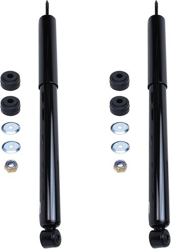 Detroit Axle - 2 Rear Shock Absorbers for Ford 2000-2011 Focus Rear Replacement 2001 2002 2003 2004 2005 2006 2007 2008 2009 2010 Shocks Pair Set - [Not for SVT or Wagon] in Saudi Arabia