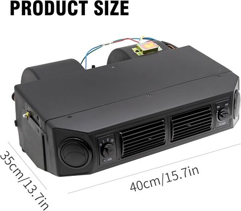 BEU-404-100 AUTO A/C تكييف الهواء مجموعة مبخر مجموعة 2 السرعة 12V ترموستات كهربائية 4MAX المجلد 600 CFM ، وحدة تبريد التدفئة A/C تحت دخول لشاحنة السيارة in Saudi Arabia