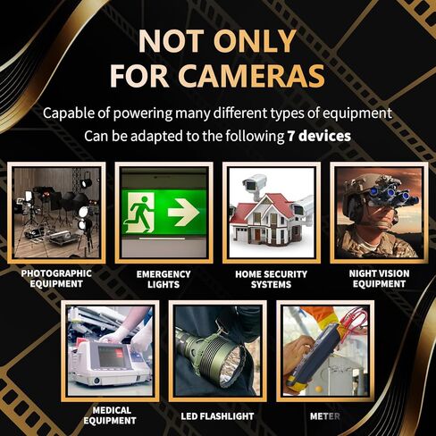 بطارية 6V CR-P2 ، 2025 ترقيات جديدة ، تحل بطارية Lithium Photo Battery محل بطاريات 223A و 2CR-P2 و EL223AP و DL223A 1600MAH (10 حزم) in Kuwait