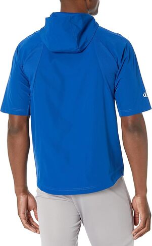 Rawlings Men's Standard Adult Color Sync Short Sleeve Jacket, XX-Large, Blue Grey in Kuwait