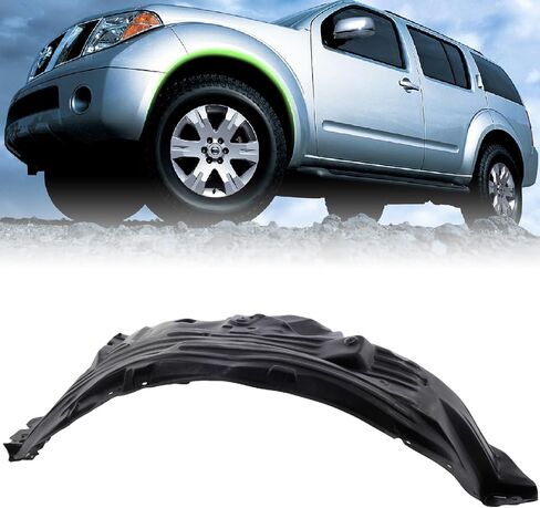 CarpartsDepot Front Fender Liner تناسب نيسان باثفايندر 2005-2012 (جانب السائق) in Saudi Arabia