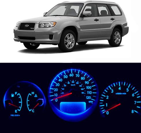 WLJH Blue Dash Lights Instrument Panel Cluster Gauge Backlighting Indicator Light Complete Led Bulb Kit For 2003-2008 Subaru Forester, Pack of 20 in Kuwait
