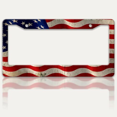 Blessed License Plate Frame Beautiful Butterfly Flowers License Plate Holders Funny Stainless Steel Auto Accessory Bracket 2 Hole with Screws Universal Us Car License Plate Frames 6x12 Inch in Saudi Arabia