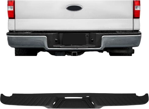 KUAFU Rear Bumper Step Pad Compatible with 2004-2008 Ford F150, 2006-2008 Lincoln Mark LT Replacement For FO1191123, 7L3Z17B807D W/Senor Holes Molding Trim PP Plastic in Saudi Arabia
