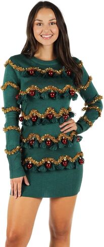 Tipsy Elves Women's Christmas Snowman Scarf Sweater Dress Size 1X in Saudi Arabia