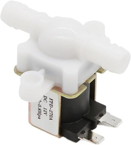 1PCS 12mm Parallel Water Dispenser Normally Closed Water Inlet Valve/pressureless Drain Valve DC12V pressureless Normally Closed Drain Valve Pilot Solenoid Valve(NC Inlet Valve) in Saudi Arabia