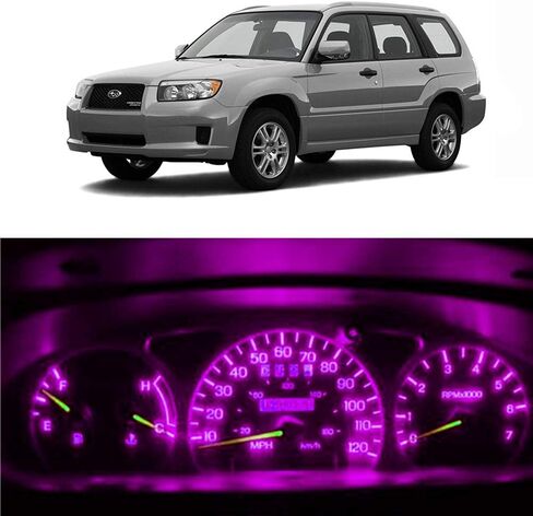 WLJH Blue Dash Lights Instrument Panel Cluster Gauge Backlighting Indicator Light Complete Led Bulb Kit For 2003-2008 Subaru Forester, Pack of 20 in Kuwait