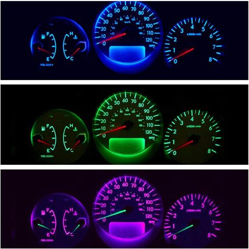WLJH Blue Dash Lights Instrument Panel Cluster Gauge Backlighting Indicator Light Complete Led Bulb Kit For 2003-2008 Subaru Forester, Pack of 20 in Kuwait