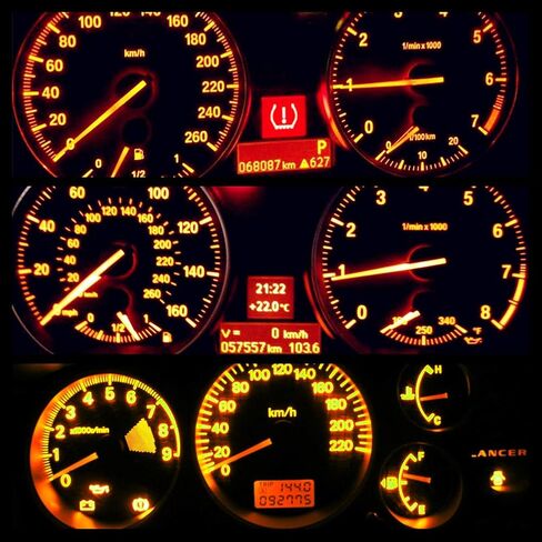 WLJH Blue Dash Lights Instrument Panel Cluster Gauge Backlighting Indicator Light Complete Led Bulb Kit For 2003-2008 Subaru Forester, Pack of 20 in Kuwait