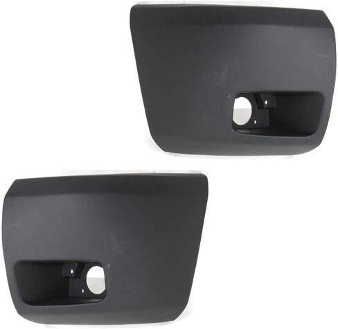For Chevy Silverado 1500 Bumper End 2007-2013 Driver Side | Front | Primed | Plastic | w/Fog Light Hole | GM1004147 | 15891681 in Saudi Arabia
