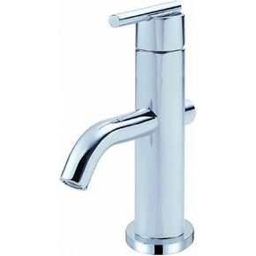 صنبور مرحاض بمقبض واحد من Gerber Plumbing Parma مع استنزاف معدني يعمل باللمس