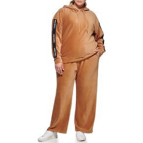 Calvin Klein Performance Women's Plus Size Wide Leg Slant Pocket Pant