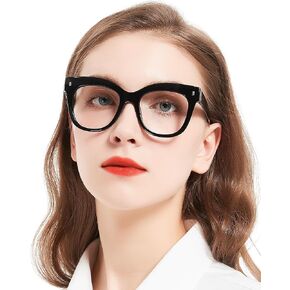 MARE AZZURO Oversized Reading Glasses Women Fashion Round Readers 1.0 1.25 1.5 1.75 2.0 2.25 2.5 2.75 3.0 3.5 4.0 5.0 6.0