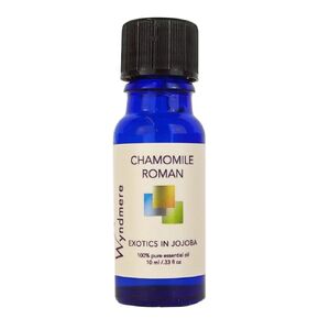Chamomile Roman Essential Oil in Jojoba - 100% Pure Therapeutic Quality - for Diffuser - 10ml - Made in USA