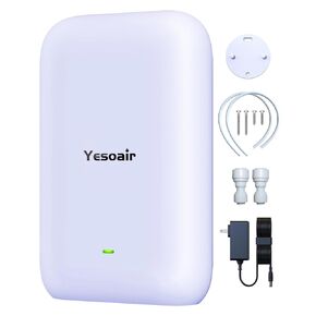 LED UV͎ Water Purifier for Under Sink Water Filter System and Reverse Osmosis System, Reduces Baçtёria by up to 99.9%, Water Flow /3L/min, Water Flow Switch,Mercury-Free,5 Year Life Time