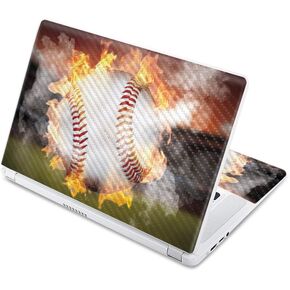 MightySkins Carbon Fiber Skin for Acer Chromebook 15 6" (2017) - Acid Surf | Protective, Durable Textured Carbon Fiber Finish | Easy to Apply, Remove, and Change Styles | Made in The USA