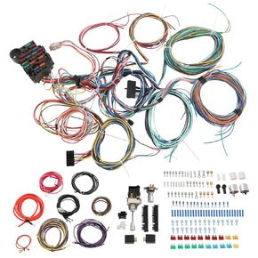 22 Circuit Universal Wiring Harness Kit Compatible with GM Tilt Columns Car Truck 1968-1996