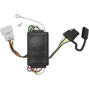 Tekonsha 118427 T-One® T-Connector Harness, 4-Way Flat, w/Circuit Protected Converter, Compatable with 2007-2011 Honda CR-V Black