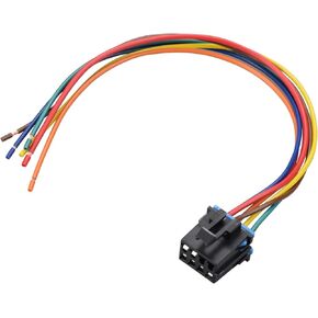 AC Heater Climate Fan Speed Control Wiring Harness Pigtail Connector Repair Kits Fit for Chevy Silverado 1500 2500 3500, 96-99 Tahoe, 15306189, PT1346