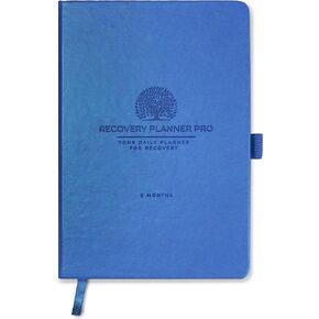 Daily Recovery Planner Pro - Sobriety Gifts for Women & Men, Ideal with 12 Steps and 12 Traditions of Alcoholics Anonymous Programs, Drug Addiction Recovery Gifts - Standard A5 Size