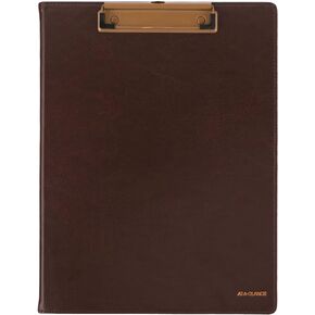 AT-A-GLANCE Clipboard with 2024 Monthly Planner, 8" x 11", Large, Signature Collection, Brown (YP6000924)