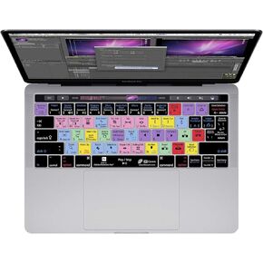 KB Covers Premiere Pro QWERTY Keyboard Cover for MacBook Pro with Touch Bar (Late 2016) 19153