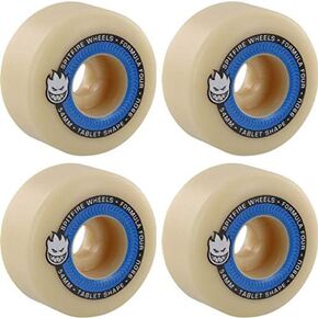 Spitfire Wheels Formula Four Tablets Natural/Blue Skateboard Wheels - 54mm 99a (Set of 4)