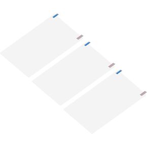 MECCANIXITY Clear Laptop Screen Protector Film Guard Accessories Anti-scratch 277mm x 156mm for Laptop 12.5 Inch Pack of 3