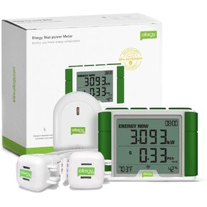 Efergy True Power Meter - Measures Voltage and Phase for Higher Accuracy No Wi-Fi Required.