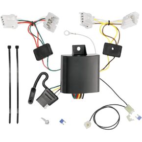 Tekonsha T-One® T-Connector Harness, 4-Way Flat, Compatible with Select Nissan Murano Silver