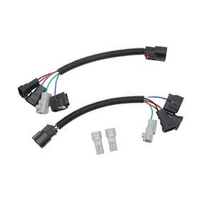 Headlight Conversion Harness 2 Pcs LED Headlight Conversion Harness High Low Beams Wiring Harness Adapter for Tacoma 2016‑2021