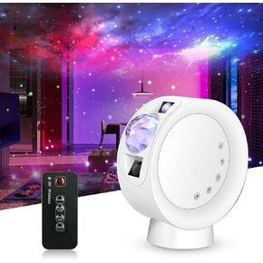 Portable Star Projector Light, Galaxy Sky Projector with Remote Control, Night Lights Projector for Adults Kids Bedroom, Party, Home Deco