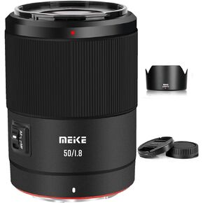 Meike 50mm F1.8 Z-Mount STM Full Frame Auto Focus Prime Portrait Lens for Nikon Z Mount Cameras Z5 Z6 Z7 Z9 Z6II Z7II Z50 Z30 ZFC with 58mm Lens Filter+Lens Bag