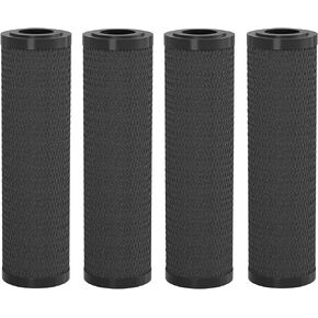 10" x 2.5" Whole House Carbon Water Filters Replacement for GE FXWTC, Dupont WFPFC8002, Culligan SCWH-5 and More, 1 Micron, 4 Pack