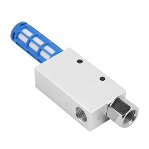 Oumefar Air Ejector Fitting Aluminum Alloy Vacuum Generator CV-15HS Negative Pressure Generator Pneumatic Exhaust Compact with Silencer