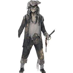 Smiffys costumes Ghost Ship Ghoul CostumeAdult-Sized Costume