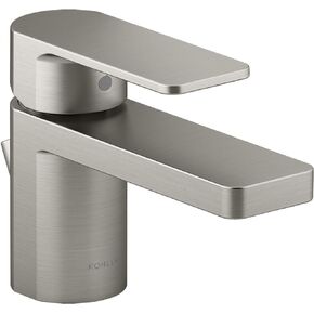 Kohler K-24804-4-BN Parallel Bathroom Sink Faucet, Vibrant Brushed Nickel