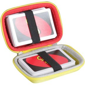 Hermitshell Hard Travel Case for Mattel UNO Classic Card Game - Not Including Cards