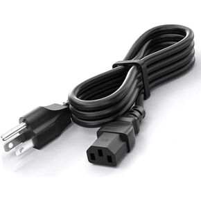 كابل سلك طاقة CYD 3 Prong 4FT PC متوافق مع Dell وSamsung وLG وSony وBenQ وAcer وAsus وViewSonic وCompaq سلك طاقة شاشة الكمبيوتر (NEMA 5-15P إلى IEC60320 C13)، 3 عبوات in Kuwait