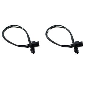 2PCS Mini 6 Pin to 8 Pin PCI Express Video Card Power Adapter Cable 35MM for Mac Pro Tower or Power Mac G5