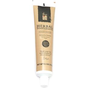 Isha Life Ayurvedic Natural Toothpaste, with No Parabens, Fluoride, SLS, & SLES - Vegan & Ayurvedic Tooth Paste with The Power of 9 Herbal Extracts (5.3 oz)