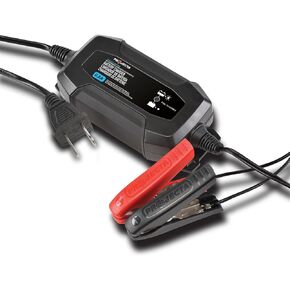 Projecta PJ-AC008-2 Charge N’ Maintain 12V Battery Charger for Automotive and Marine, Spark Free and Power Protected, Fully Automatic with 4 Stages, 0.8 Amps